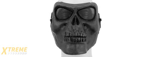 AC-318BK MESH SKULL FULL FACE MASK (BLACK)