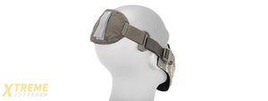 AC-388ACU NEOPRENE HARD FOAM HALF MASK (ACU)