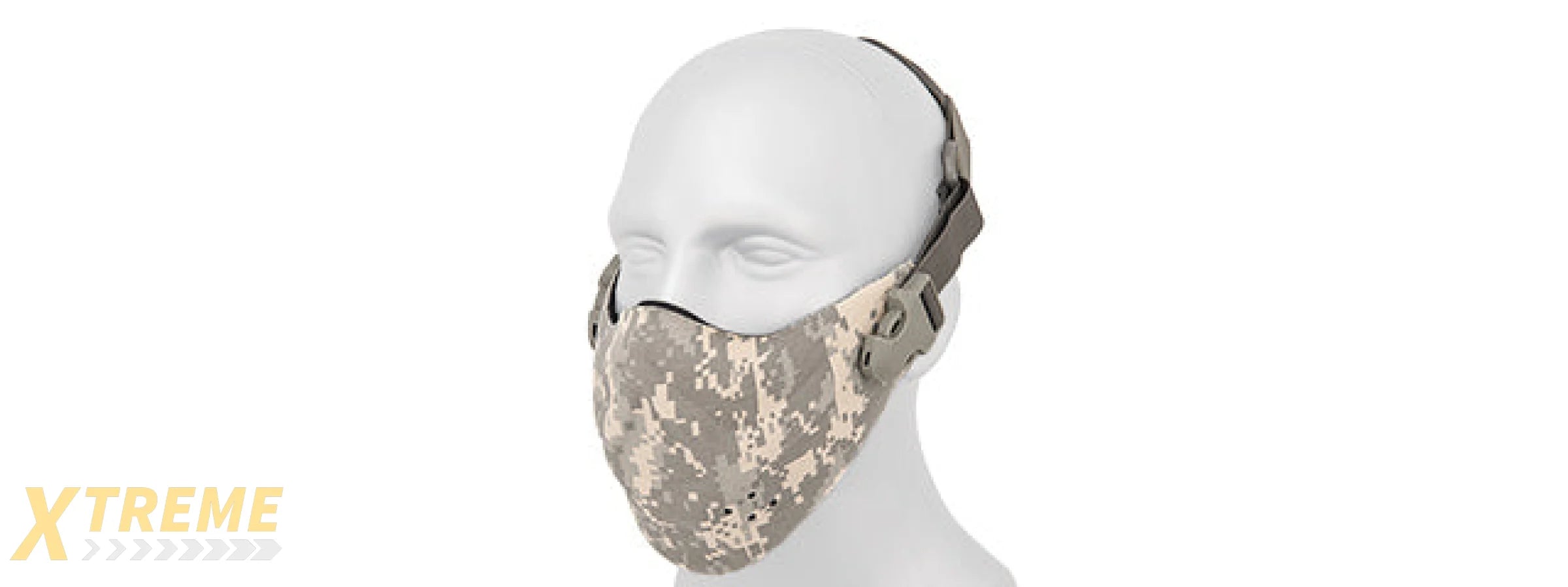 AC-388ACU NEOPRENE HARD FOAM HALF MASK (ACU)