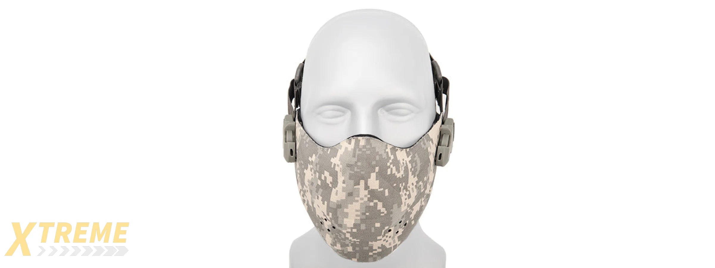 AC-388ACU NEOPRENE HARD FOAM HALF MASK (ACU)