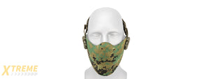 AC-388JD NEOPRENE HARD FOAM HALF MASK (JUNGLE DIGITAL)