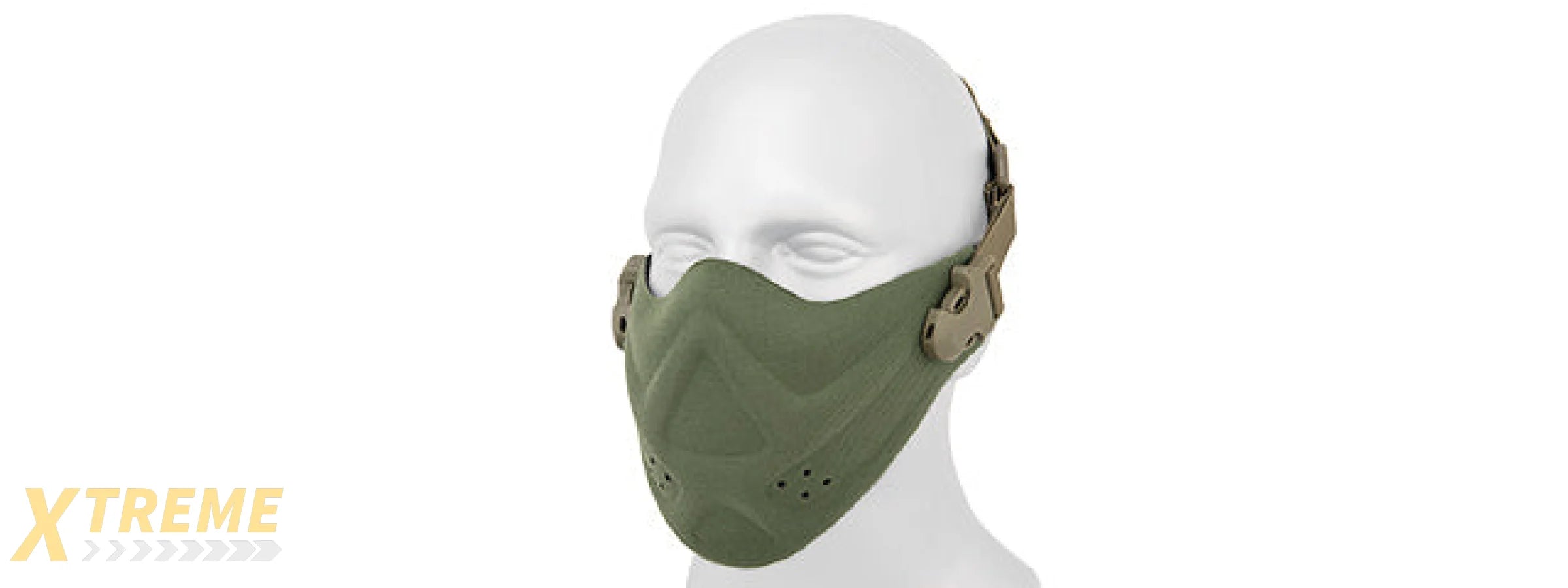 AC-388OD NEOPRENE HARD FOAM HALF MASK (OD)