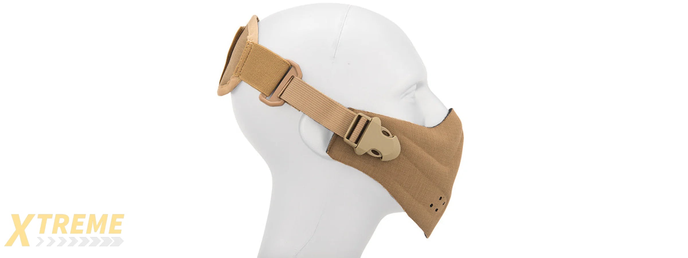 AC-388T NEOPRENE HARD FOAM HALF MASK (DE)