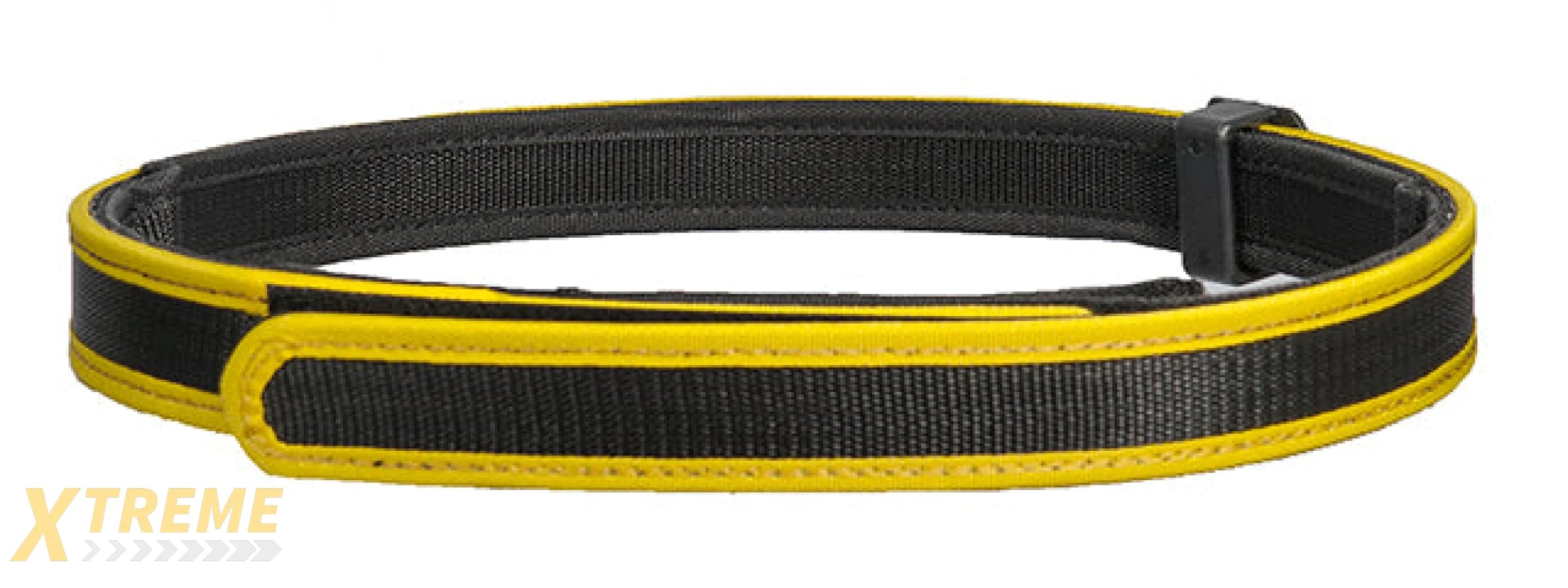 AC-402YL COMPETITION SPECIAL BELT (COLOR: BLACK & YELLOW) SIZE: LARGE