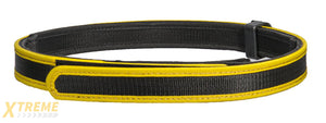 AC-402YL COMPETITION SPECIAL BELT (COLOR: BLACK & YELLOW) SIZE: LARGE