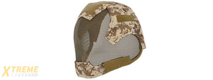 AC-472D V6 STRIKE MESH MASK HELMET (DESERT DIGITAL)
