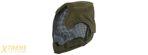 AC-472G V6 STRIKE MESH MASK HELMET (OD GREEN)