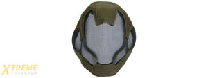 AC-472G V6 STRIKE MESH MASK HELMET (OD GREEN)