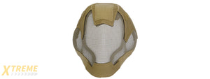 AC-472T V6 STRIKE MESH MASK HELMET (TAN)