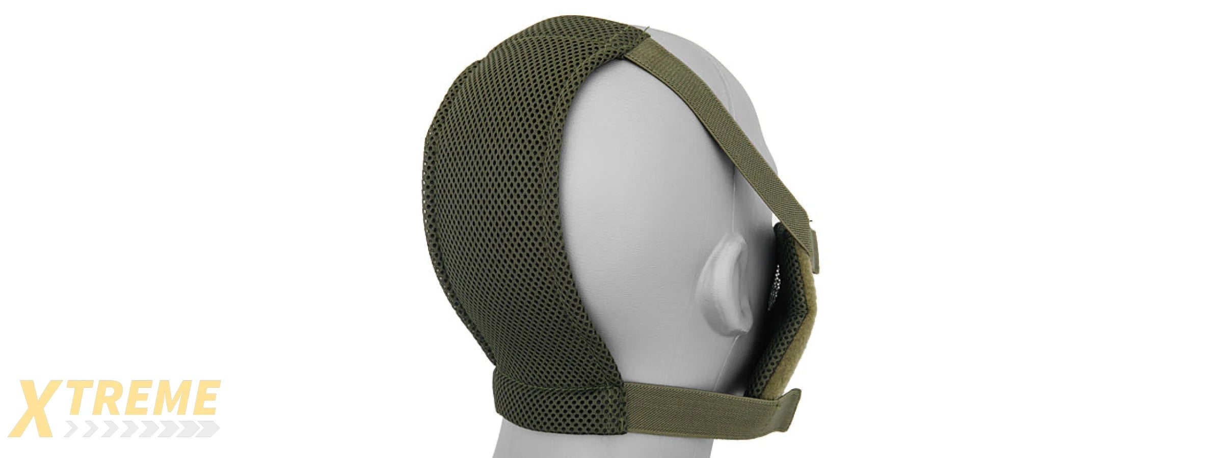 AC-473G V8 MESH HALF FACE MASK (OD GREEN)
