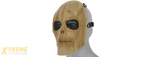 AC-475D2 MESH SCARRED SKULL MASK (DRIED BONE) VER. 2