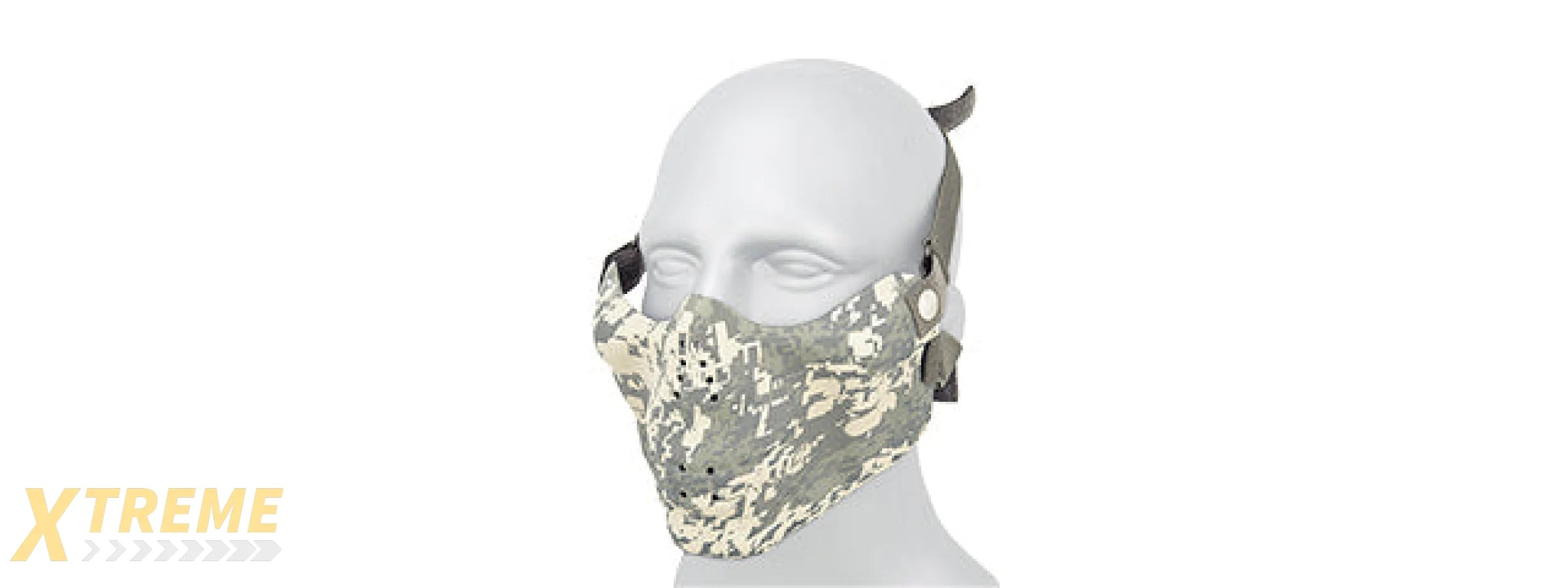 AC-587ACU SKULL HALF-FACE MASK (ACU)