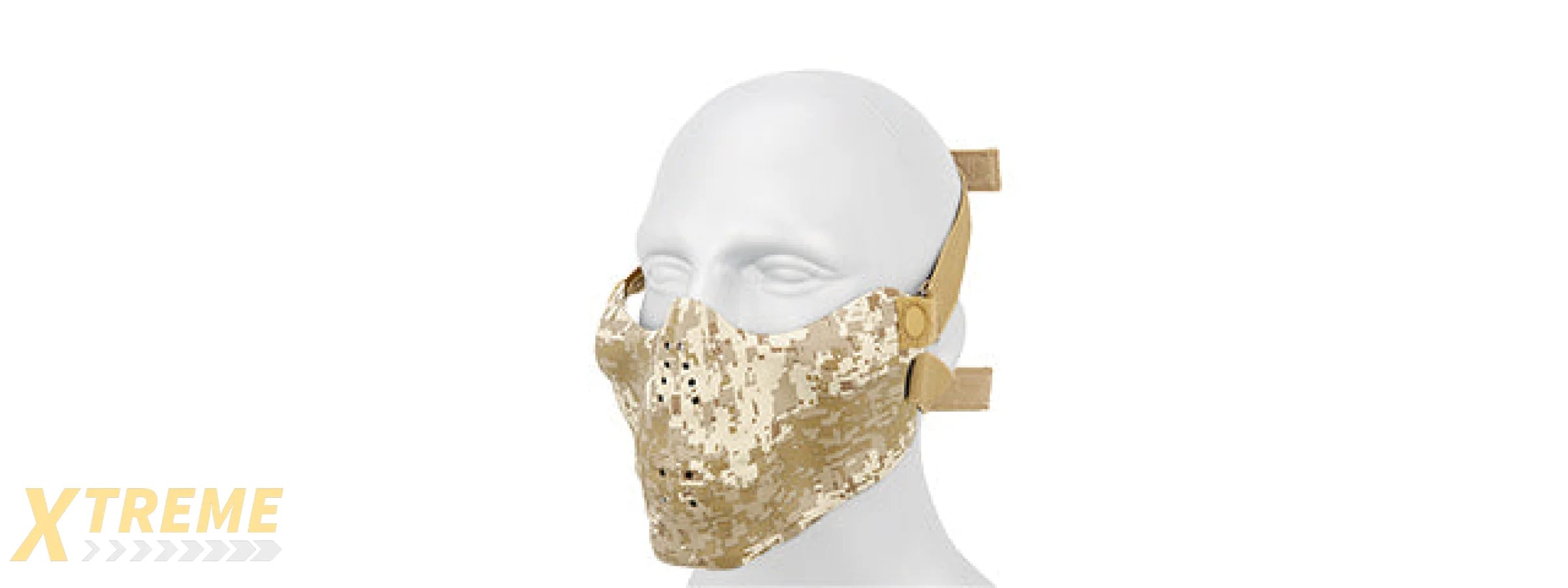 AC-587DD SKULL HALF-FACE MASK (DD)
