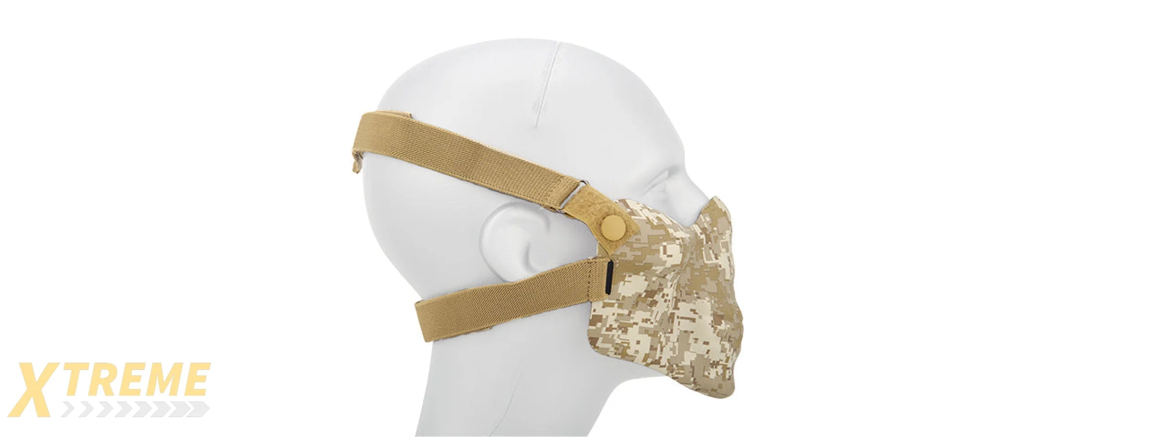 AC-587DD SKULL HALF-FACE MASK (DD)