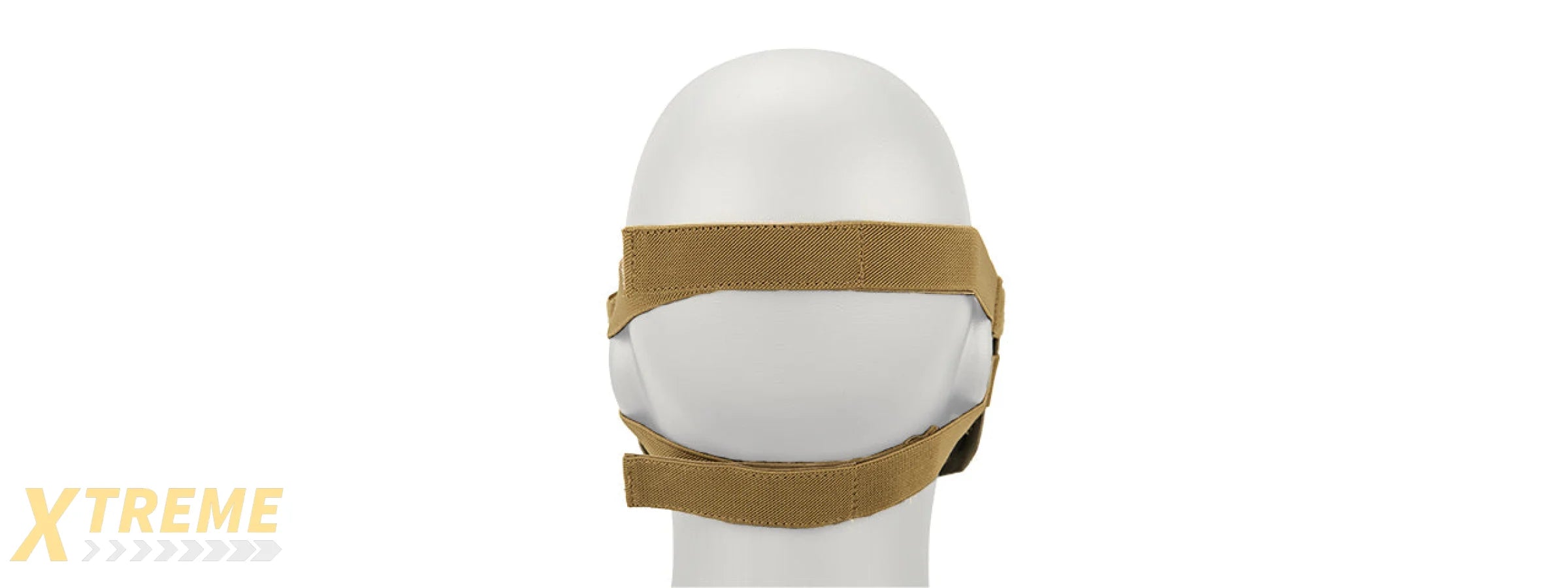 AC-587HI SKULL HALF-FACE MASK (HLD)