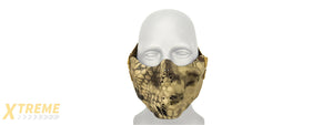 AC-587HI SKULL HALF-FACE MASK (HLD)