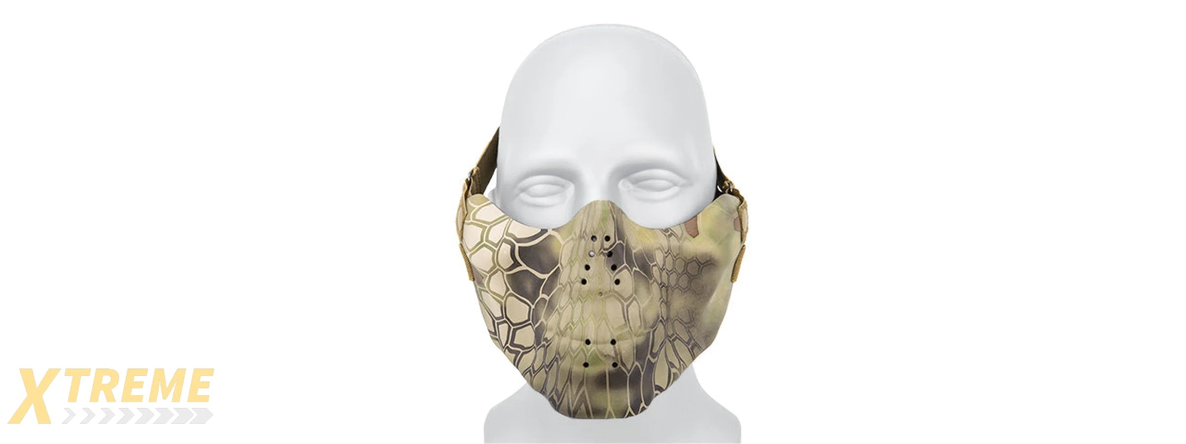AC-587MA SKULL HALF-FACE MASK (MAD)