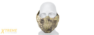 AC-587MA SKULL HALF-FACE MASK (MAD)