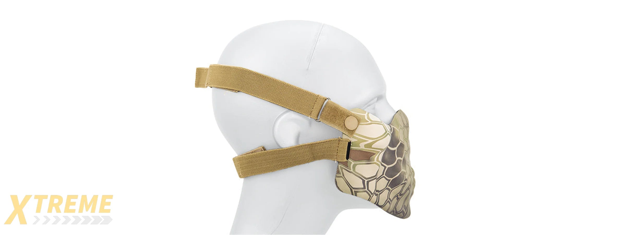 AC-587MA SKULL HALF-FACE MASK (MAD)