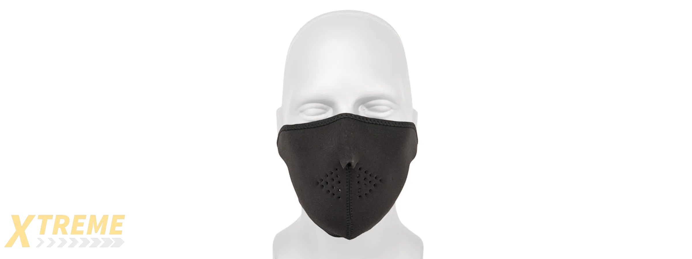 AC-588HB NEOPRENE HALF MASK (BK)