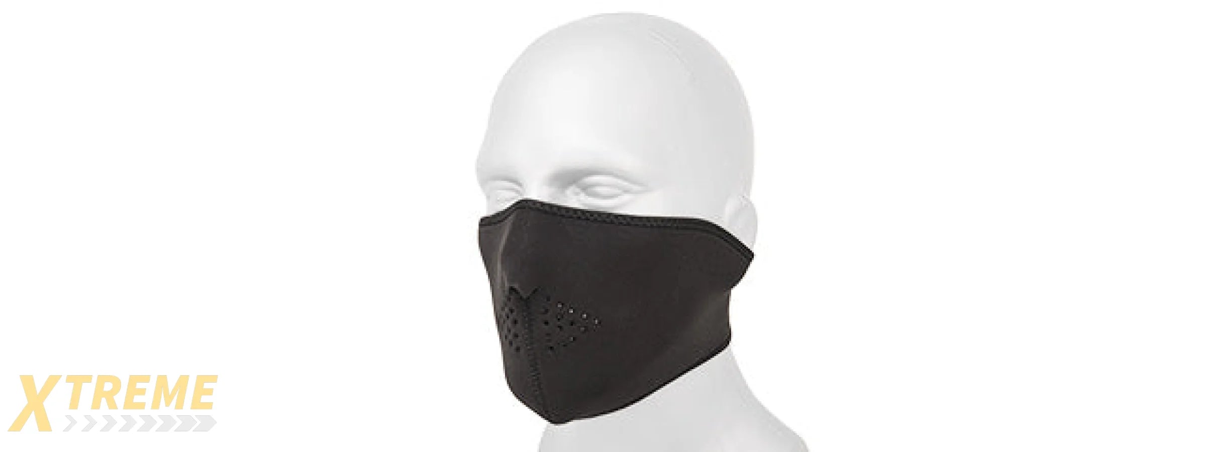 AC-588HB NEOPRENE HALF MASK (BK)