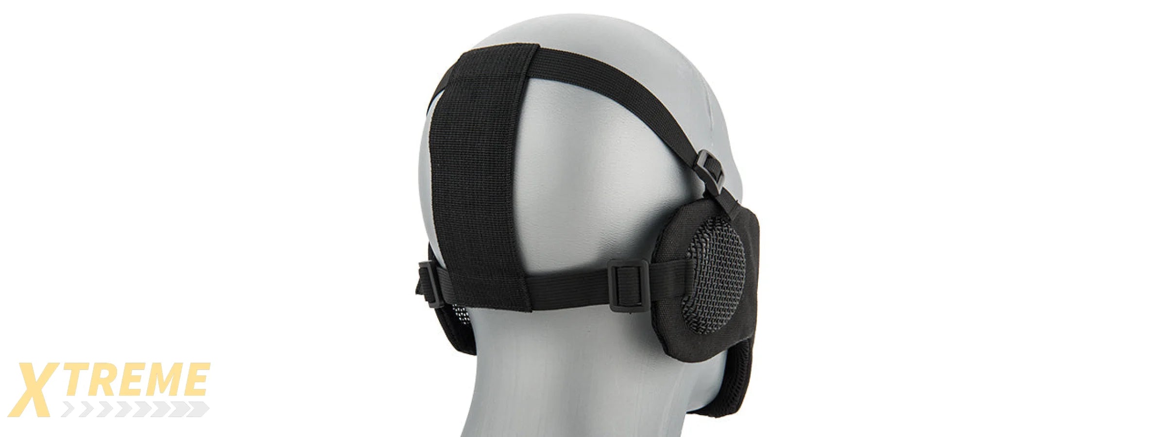 AC-643B TACTICAL ELITE FACE AND EAR PROTECTIVE MASK (BLACK)