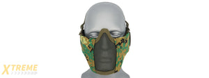 AC-643WD TACTICAL ELITE FACE AND EAR PROTECTIVE MASK (WOODLAND DIGI)