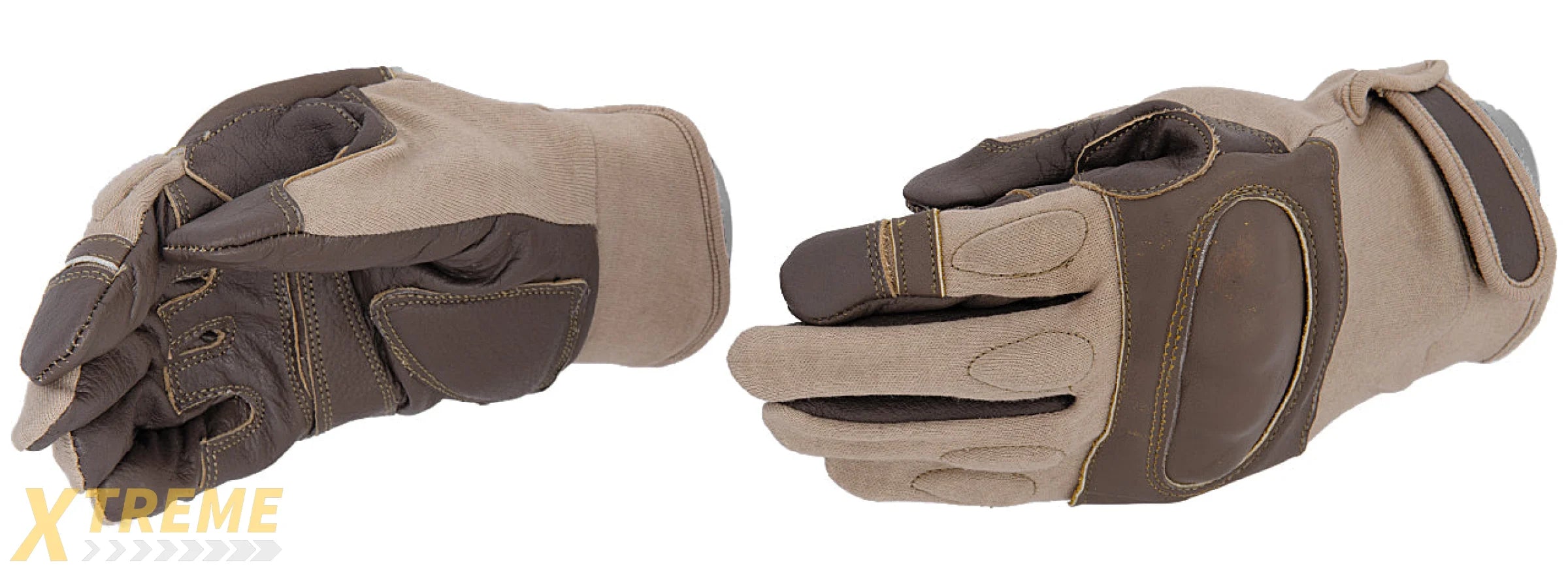 AC-802XS Hard Knuckle Glove (Tan) - Size XS