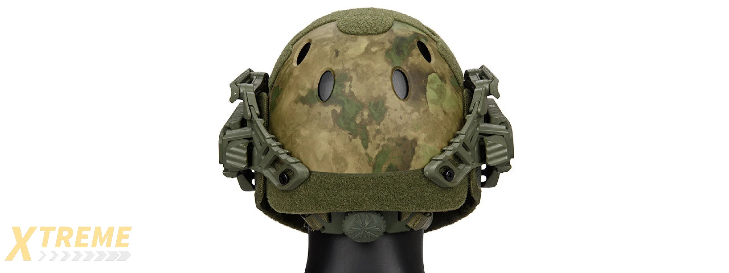 AC-820ATFG WOSPORT TACTICAL G4 SYSTEM BUMP HELMET MASK W/ GOGGLES (A-TACS FG)