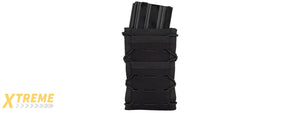 AC-877B SINGLE HIGH SPEED M4 MOLLE MAGAZINE POUCH (BLACK)