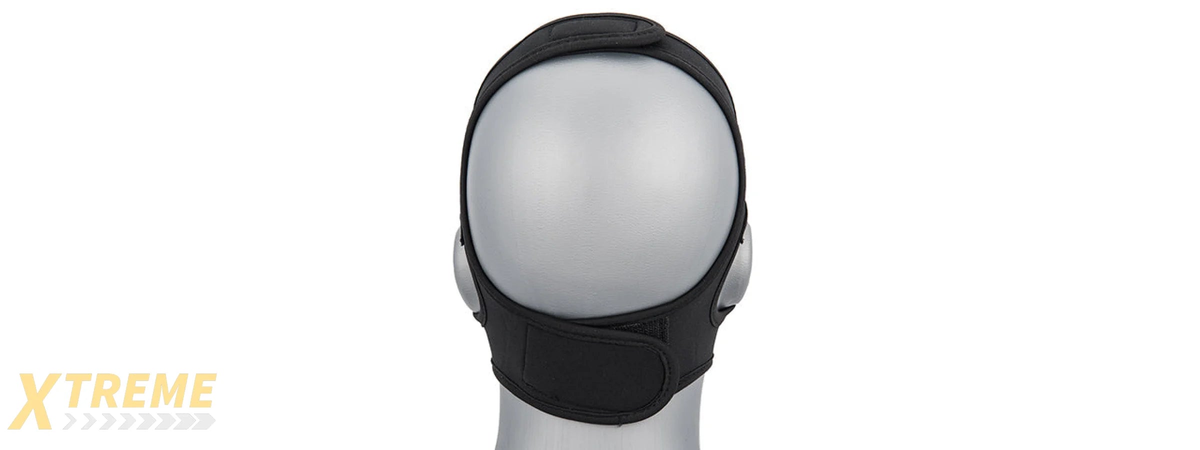 AC-883BL YOKAI OGRE HALF FACE MASK W/ SOFT PADDING (BLUE/GOLD)