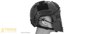 AC-886B ADJUSTABLE T-SHAPED MESH FULL FACE MASK (BLACK)
