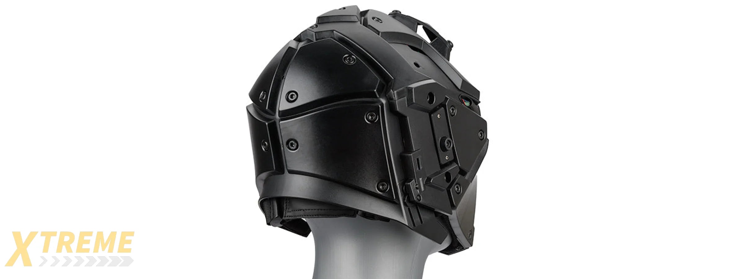 AC-892BB WOSPORT TACTICAL HELMET W/ NVG & TRANSFER BASE (BLACK)