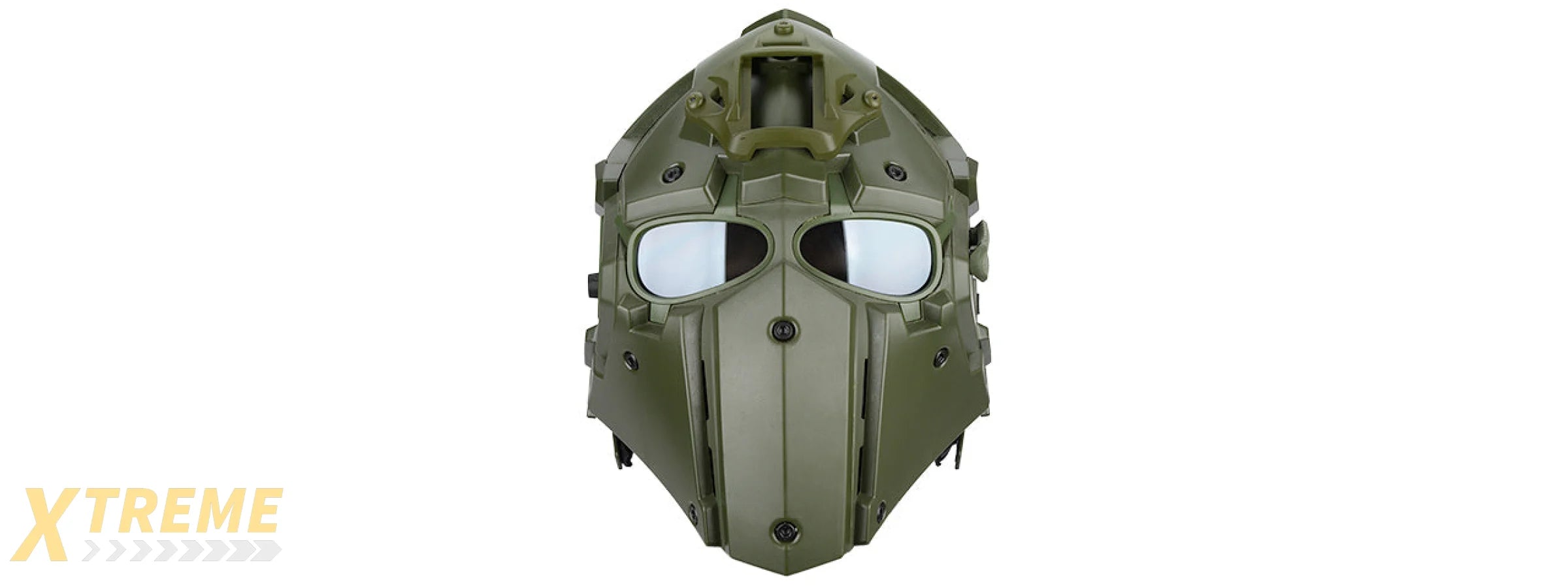 AC-892GB WOSPORT TACTICAL HELMET W/ NVG & TRANSFER BASE (GREEN)