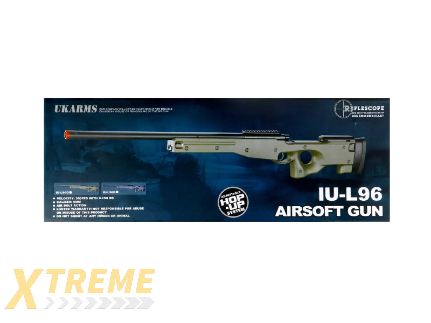 AGM IU-L96G BOLT ACTION SNIPER RIFLE (COLOR: OD GREEN)