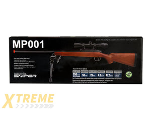 AGM MP001A BOLT ACTION SNIPER RIFLE (COLOR: WOOD)