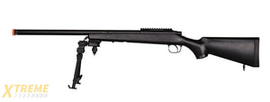 AGM MP001BBIP BOLT ACTION SNIPER RIFLE W/ BIPOD (COLOR: BLACK)