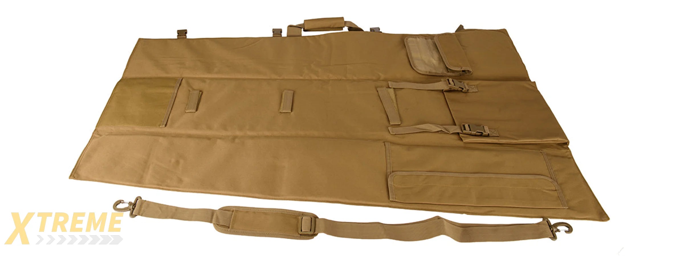 Airsoft Sniper Fishing Rod Tactical Gun Bag (Tan)