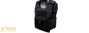 Airsoft Tactical Vest Carrier - (Black)