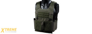Airsoft Tactical Vest Carrier - (OD Green)