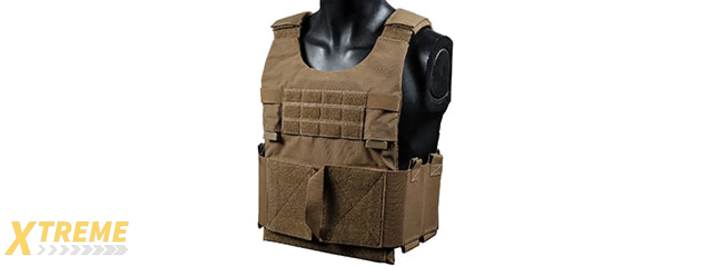 Airsoft Tactical Vest Carrier - (Tan)