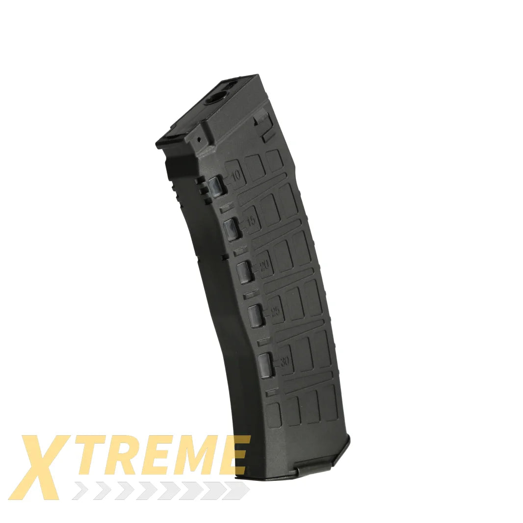 AK12 30/135Rds Variable-Cap EMM Magazine BLK - Magazine