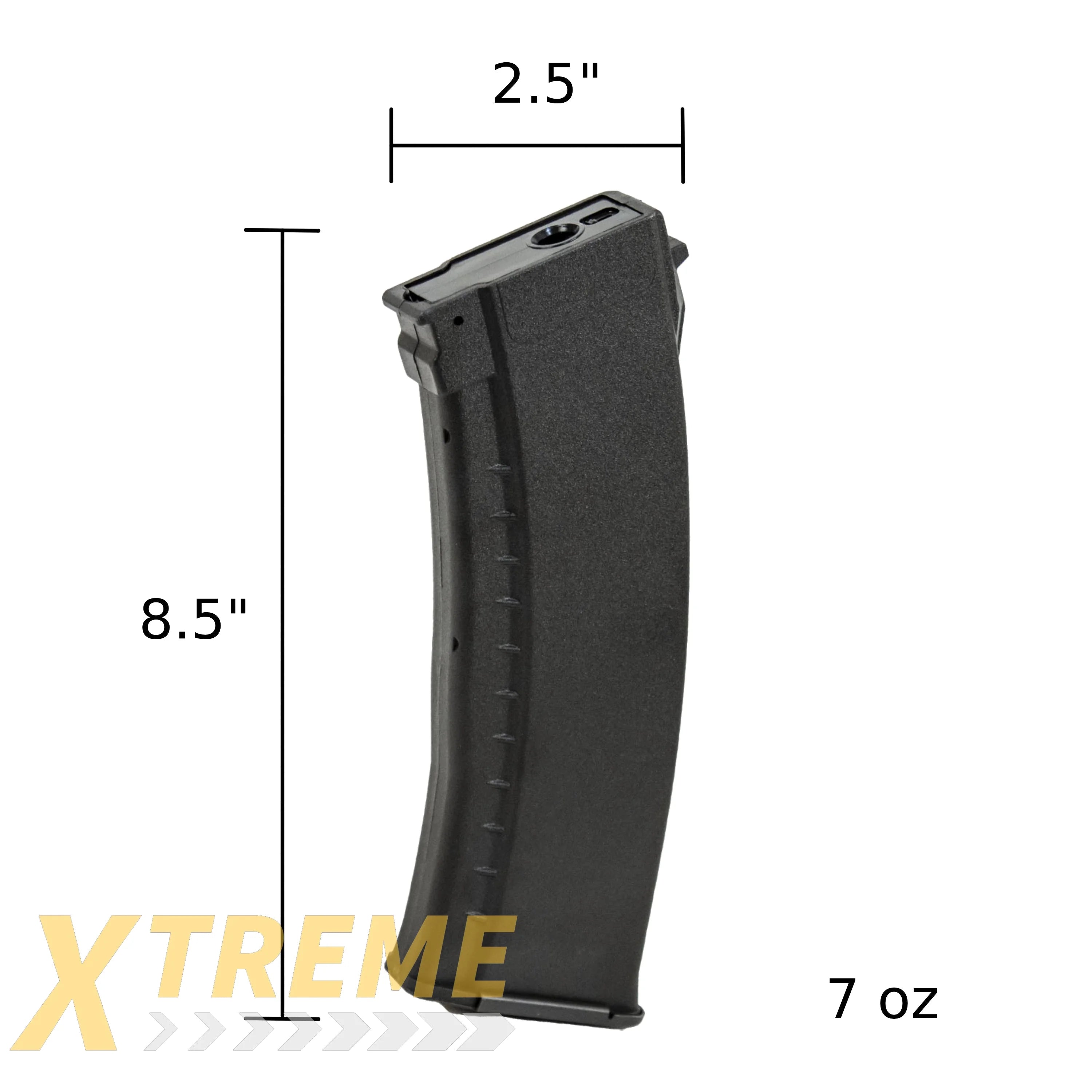 AK74 Bakelite 30/135Rds Variable-Cap EMM Magazine BLK - Magazine