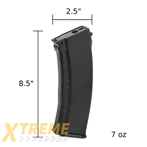 AK74 Bakelite 30/135Rds Variable-Cap EMM Magazine BLK - Magazine