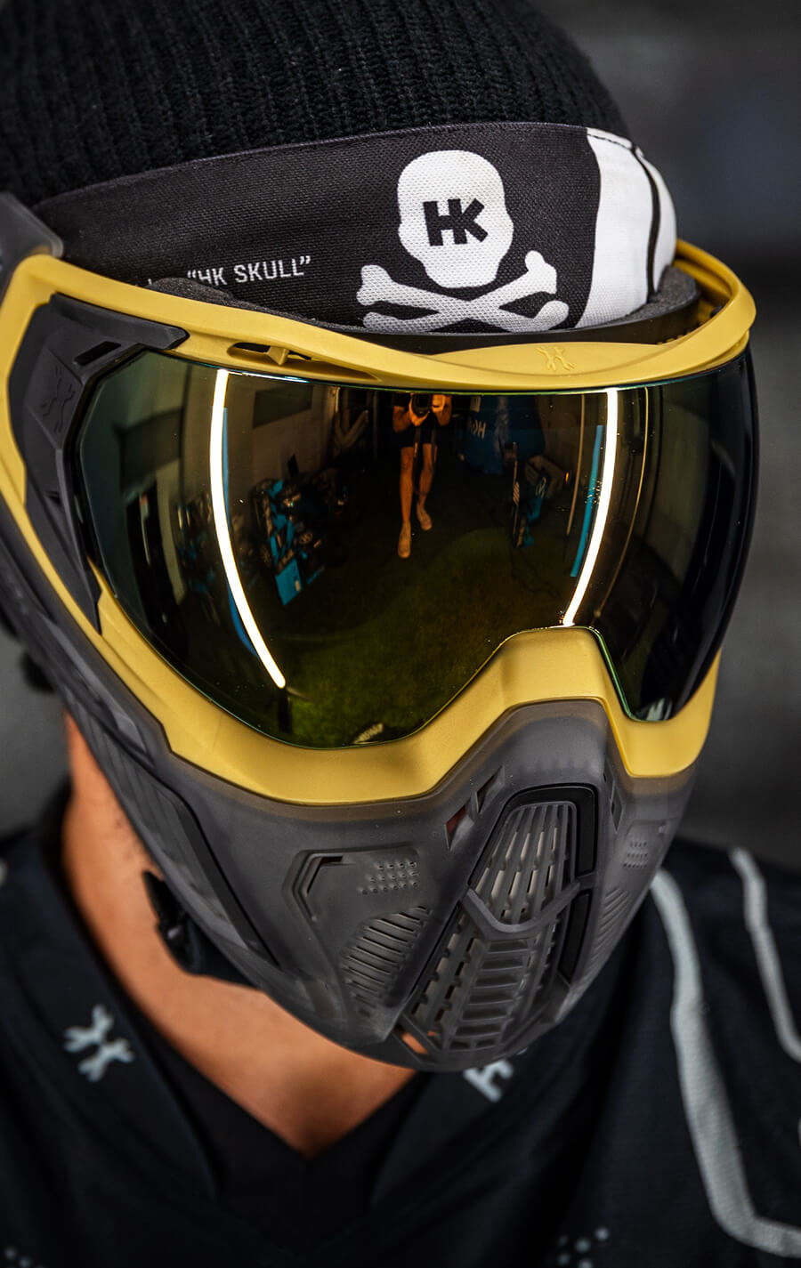 SLR Goggle - Alloy (Gold/Black/Smoke) Gold Lens - XTREME Airsoft Superstore