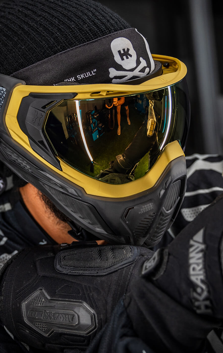SLR Goggle - Alloy (Gold/Black/Smoke) Gold Lens - XTREME Airsoft Superstore