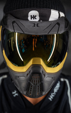 SLR Goggle - Alloy (Gold/Black/Smoke) Gold Lens - XTREME Airsoft Superstore