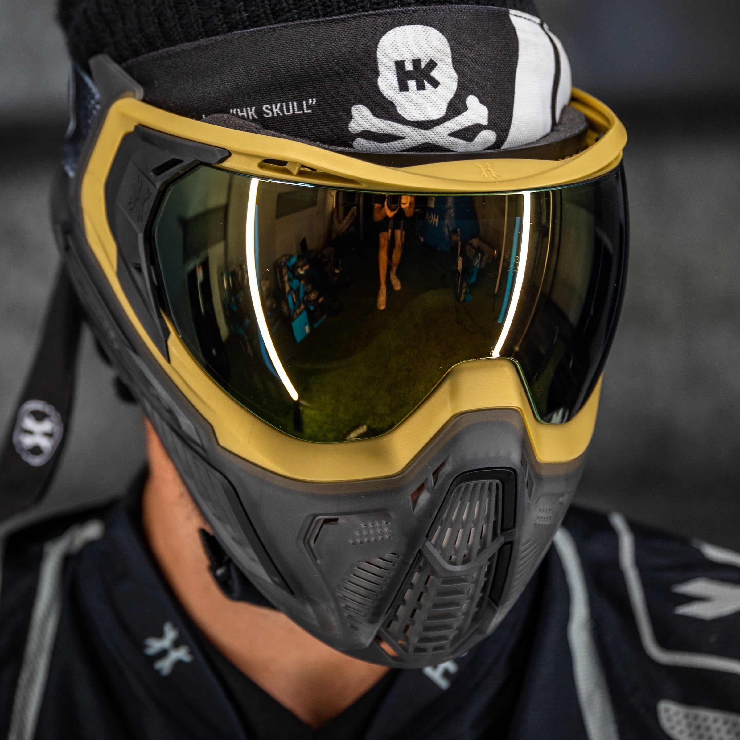 SLR Goggle - Alloy (Gold/Black/Smoke) Gold Lens - XTREME Airsoft Superstore