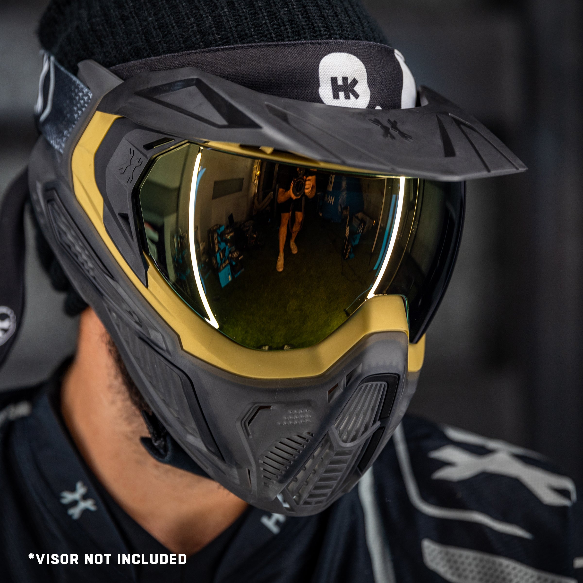 SLR Goggle - Alloy (Gold/Black/Smoke) Gold Lens - XTREME Airsoft Superstore