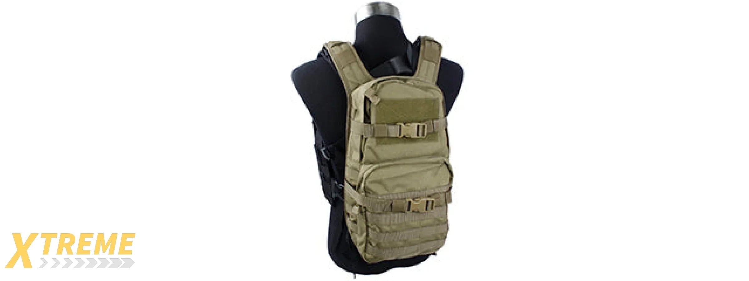 AMA AIRSOFT MOLLE RRV BACKPACK - KHAKI